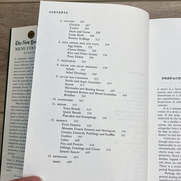 Vintage 66’ The New York Times Menu Cookbook - Picture 7 of 11